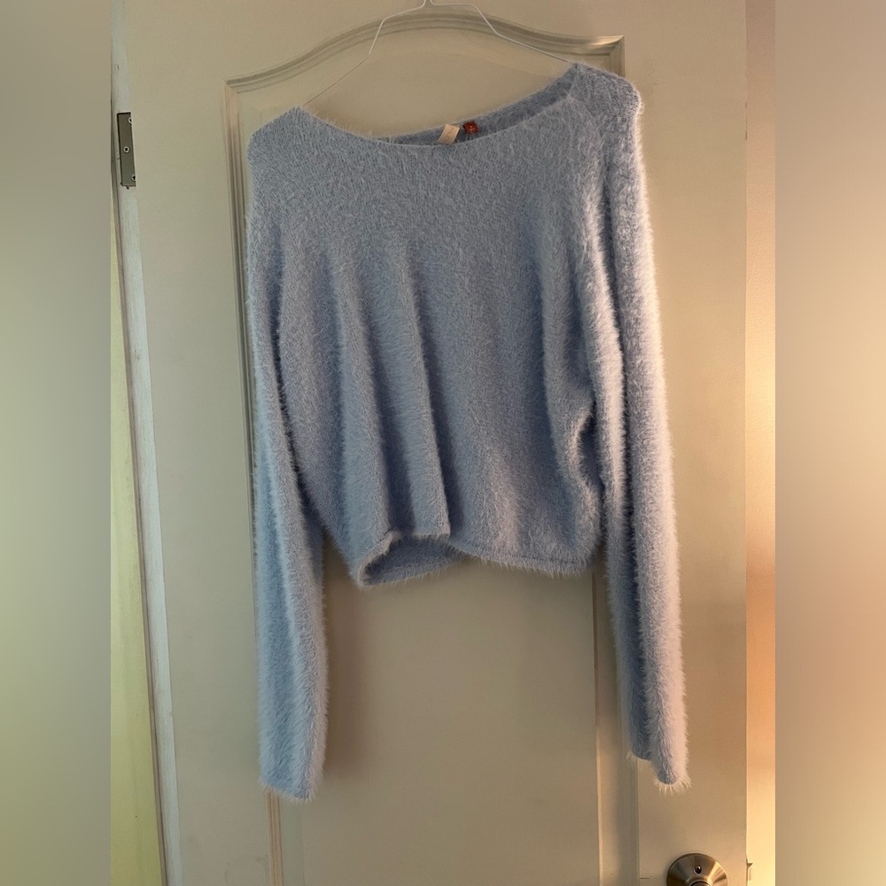 Anthropologie light blue sweater - size M
